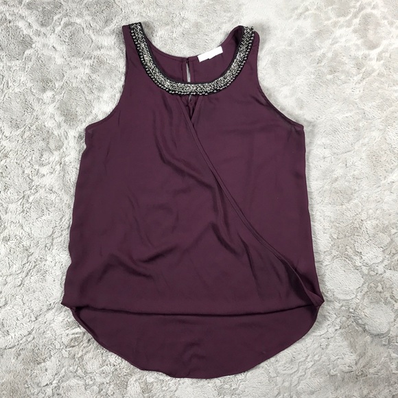 Socialite Tops - 🌸 4 for $20 Socialite Faux Wrap Beaded Blouse